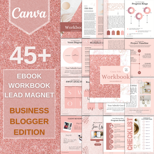 45+ Ebook  workbook leadmagnet
