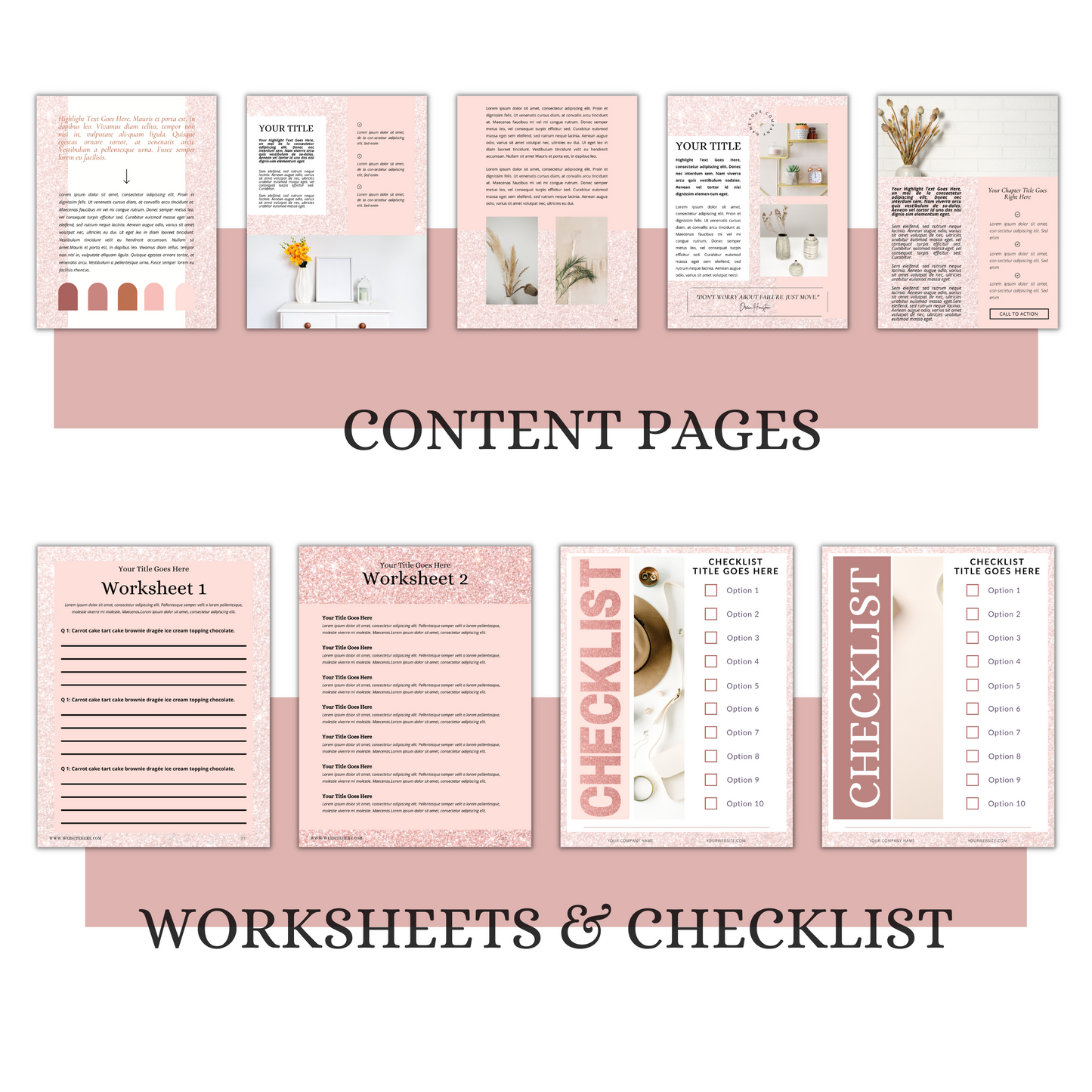 45+ Ebook  workbook leadmagnet