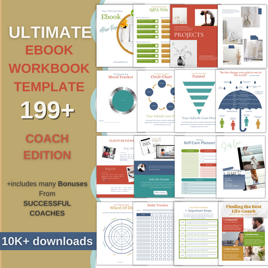 199+ Ultimate Ebook template canva