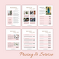 75+ Services And Pricing Guide For Marketing Template Canva