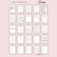 Blush pink Ebook template canva, Workbook template canva, business coaching, life coaching, coaching templates, online coach, online course