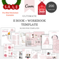 200+ ULTIMATE Blush pink Ebook/Workbook Template Canva