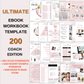 200+ Ultimate Blush pink Ebook/Workbook Template Canva