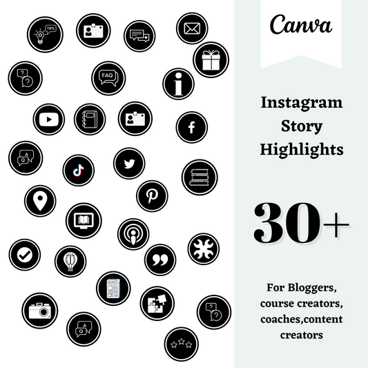 Instagram story highlight icons, highlight covers minimalist, engagement instagram, icon for branding online coach, branding highlight cover