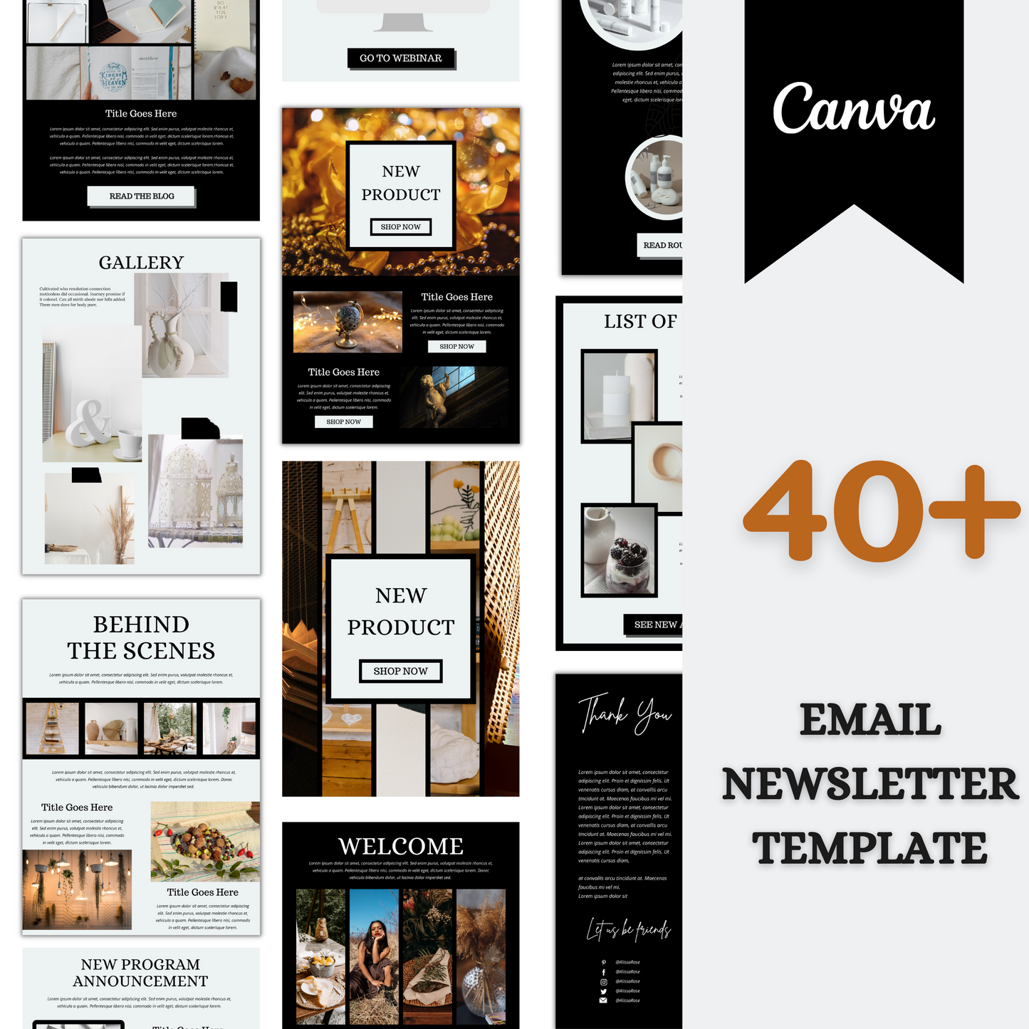 Email Newsletter template for Mailchimp, Email Marketing, online course, Email templates, email campaign, marketing small  business,coaching
