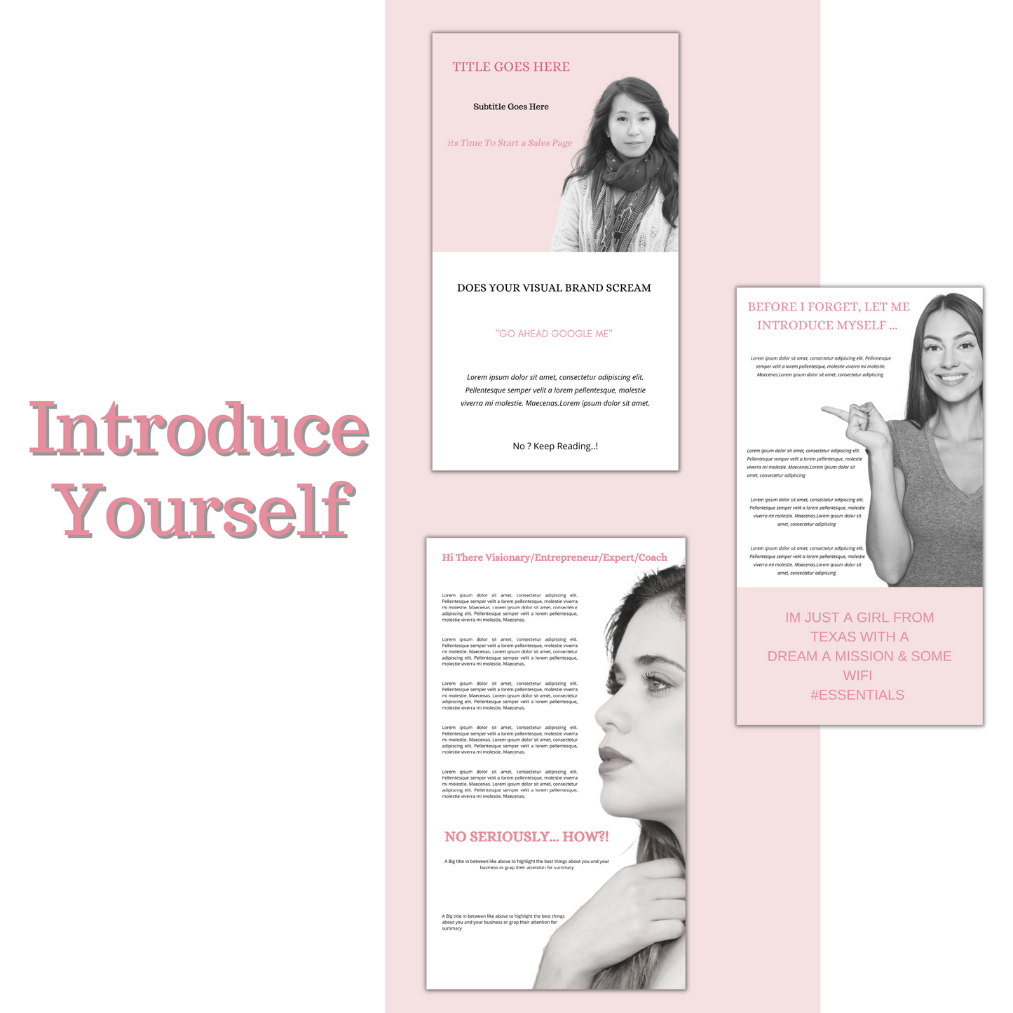 sales page template, course landing page, link in bio template, Online course sales funnel, Course launch template, course creator, coaching