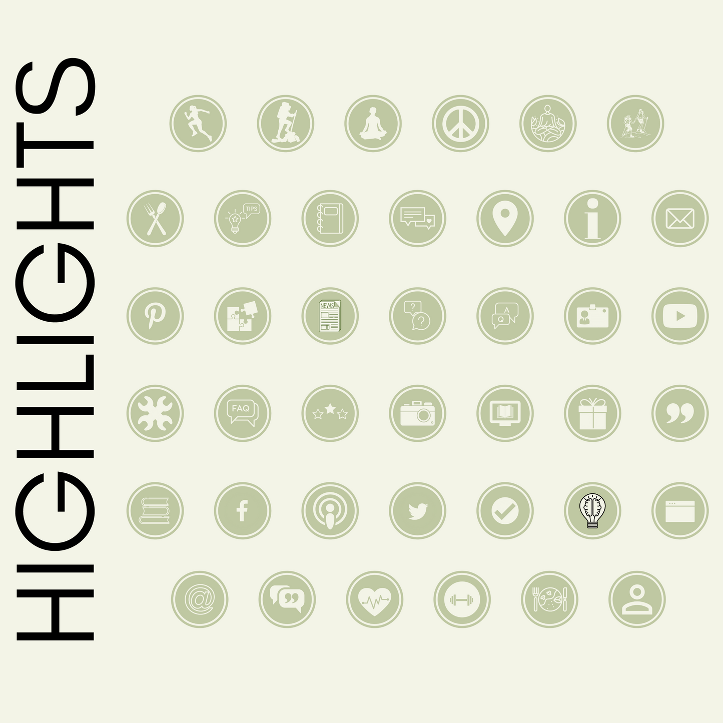 Instagram story highlight icons, highlight covers minimalist, engagement instagram, icon for branding online coach, branding highlight cover
