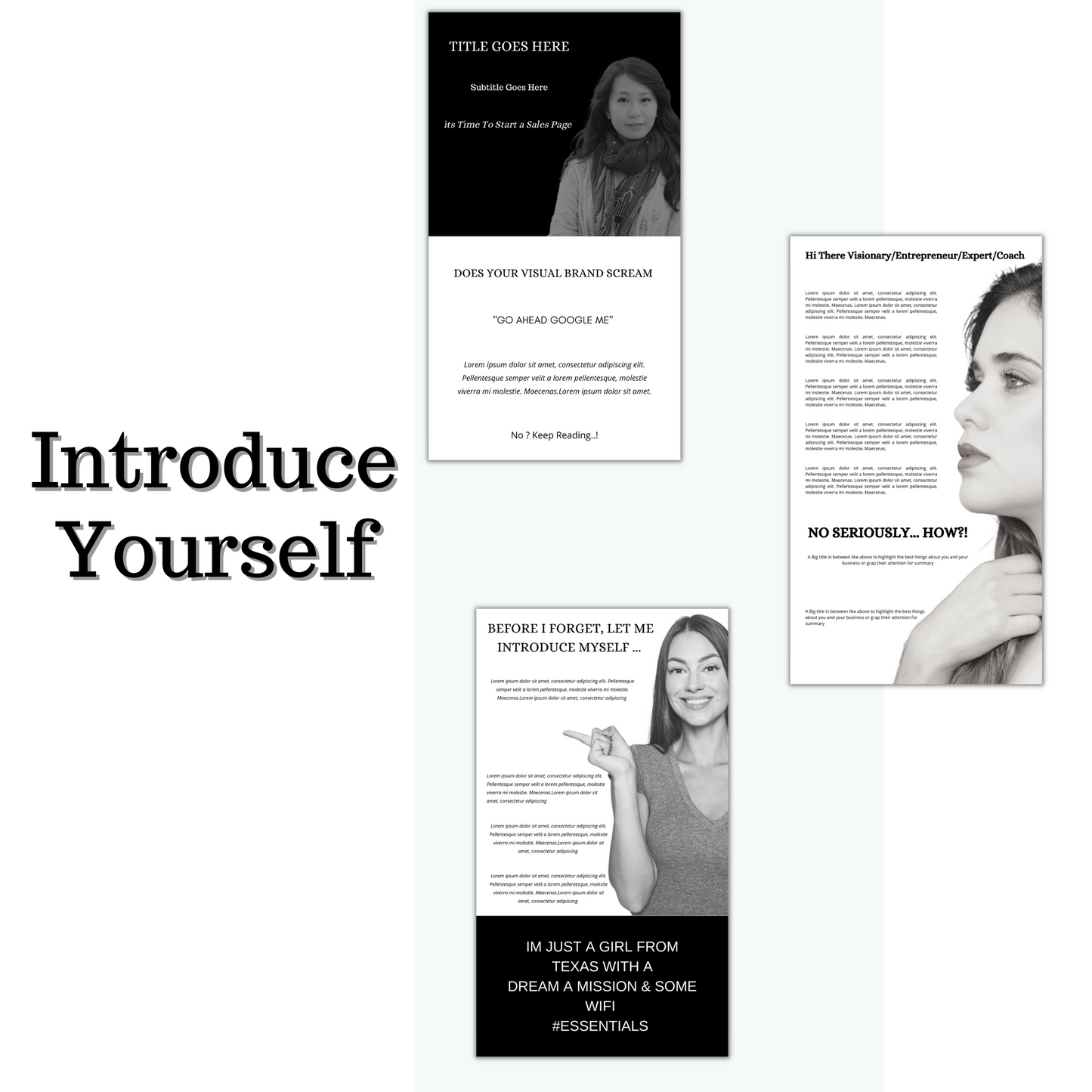 sales page template, course landing page, link in bio template, Online course sales funnel, Course launch template, course creator, coaching