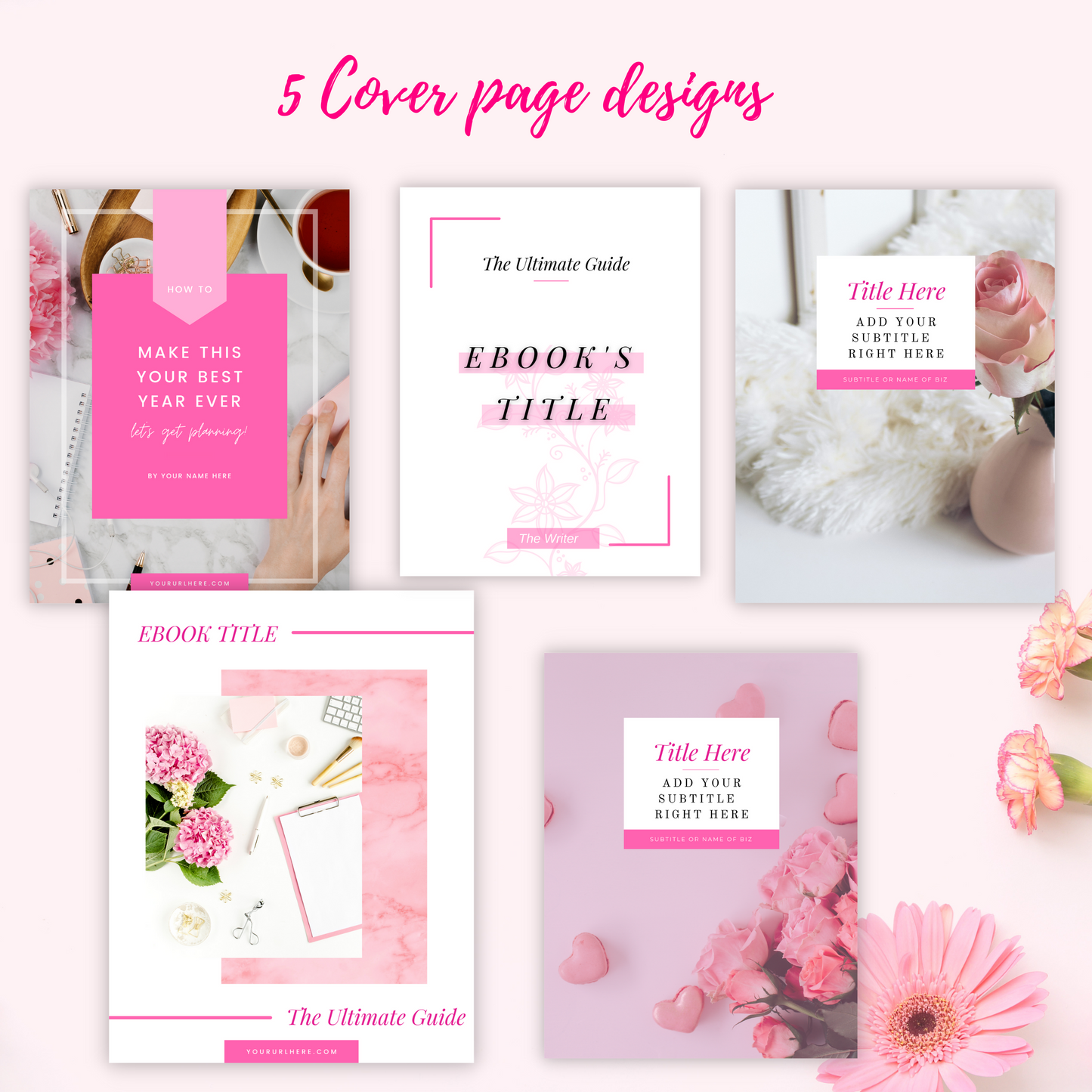 60+ Ebook/Workbook Template Canva Women Entrepreneur