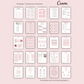 200+ ULTIMATE Blush pink Ebook/Workbook Template Canva