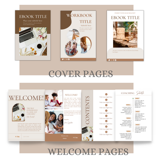 90+ Coach Edition Ebook/Workbook Template Canva,